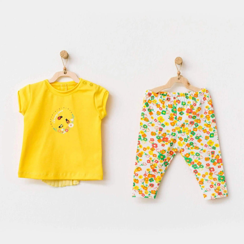 Hello Sunshine Baby Girl Outfit , T-shirt & Leggings