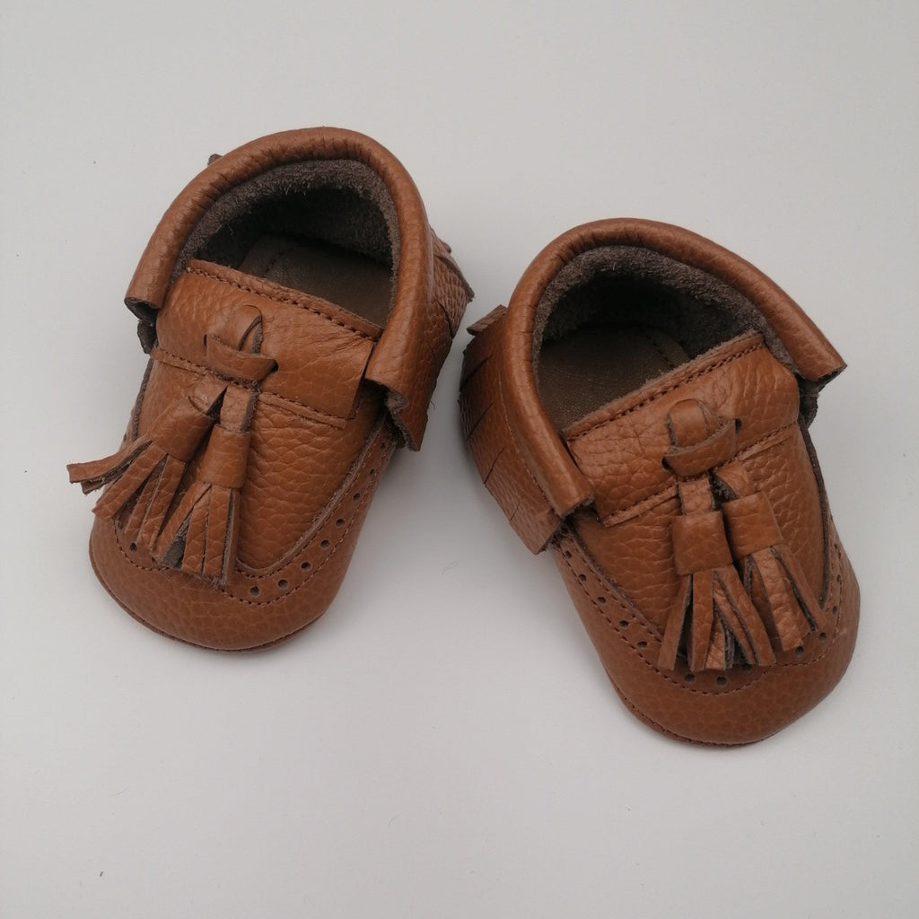 Brown Pre-Walker Shoes , First Walker Baby Shoes