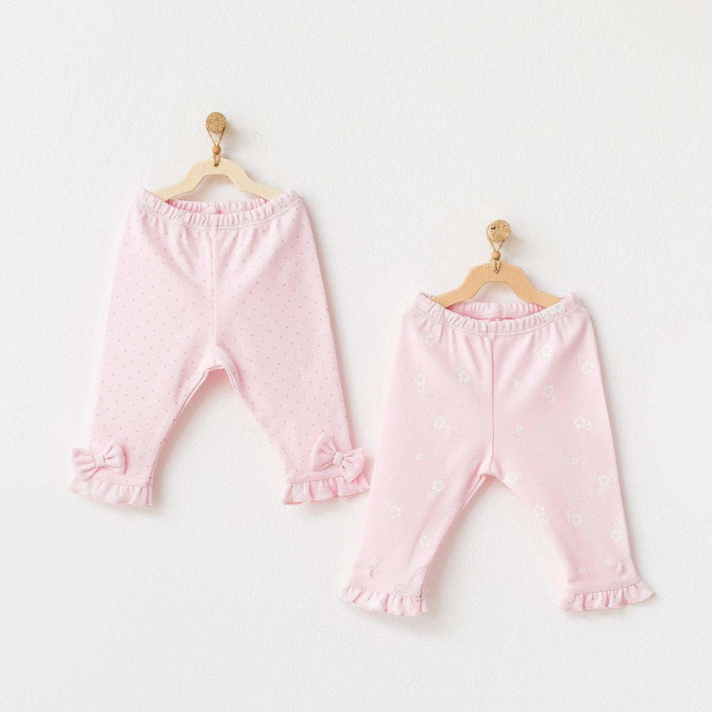 Milly Ballet Baby Girl Leggings , Pink Baby Trousers