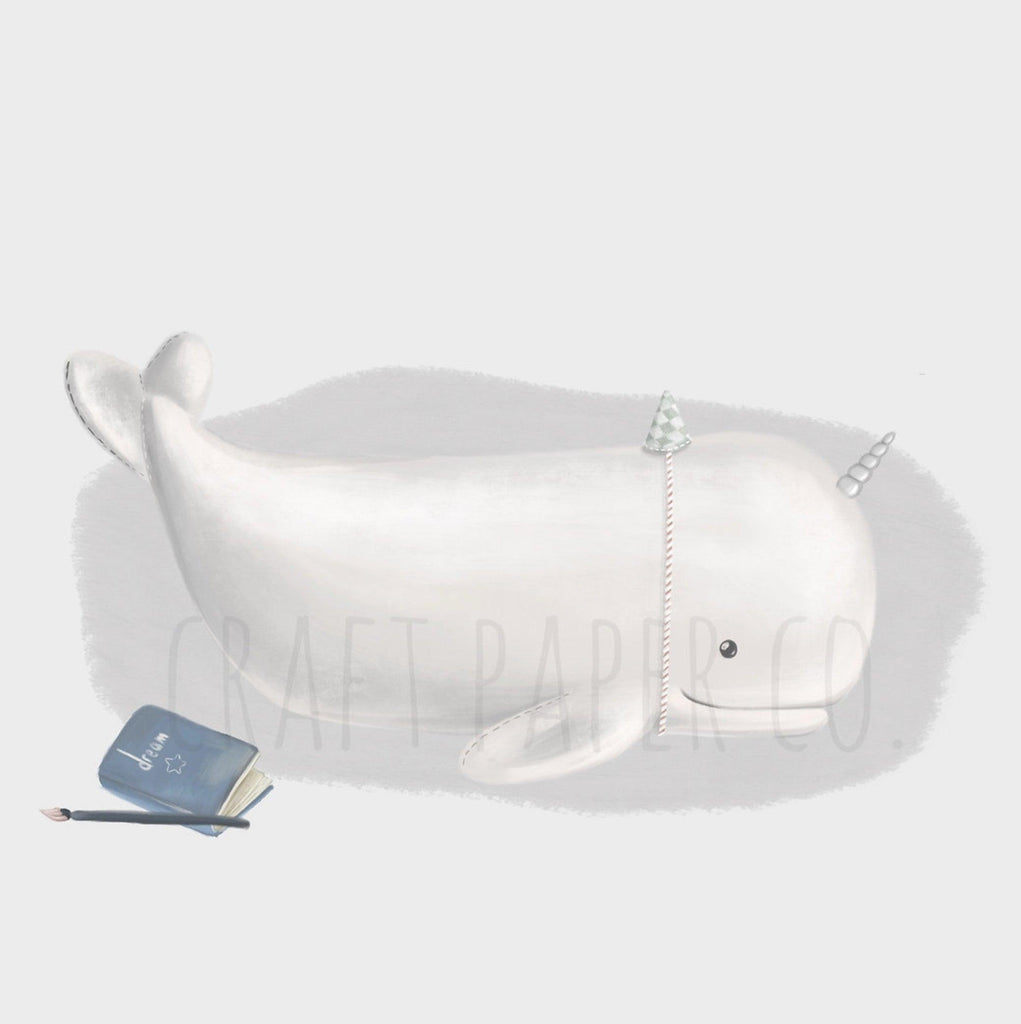 Narwhal and Its Dream Book Sticker