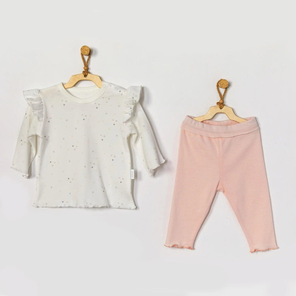 Pink T-Shirt & Joggers Baby Girl Outfit