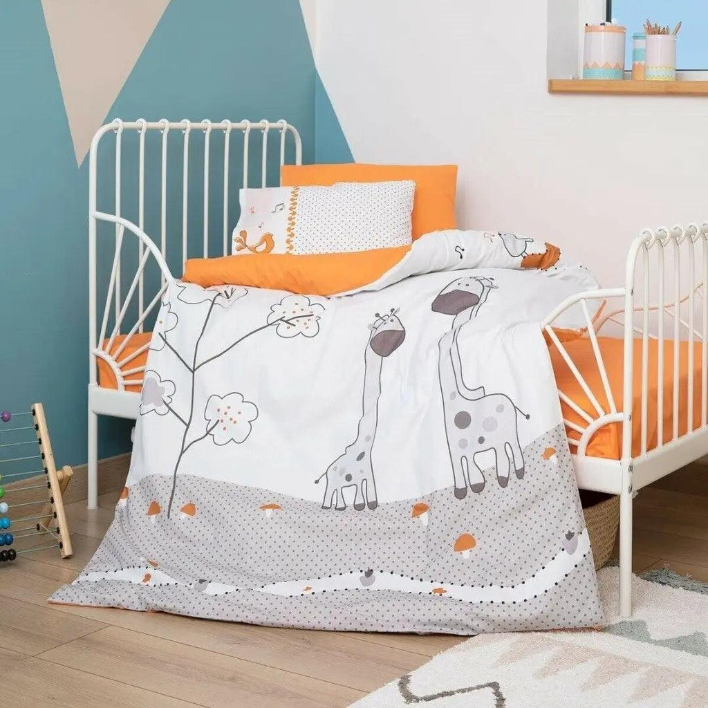Puerta Organic Baby Duvet Cover Set for Crib