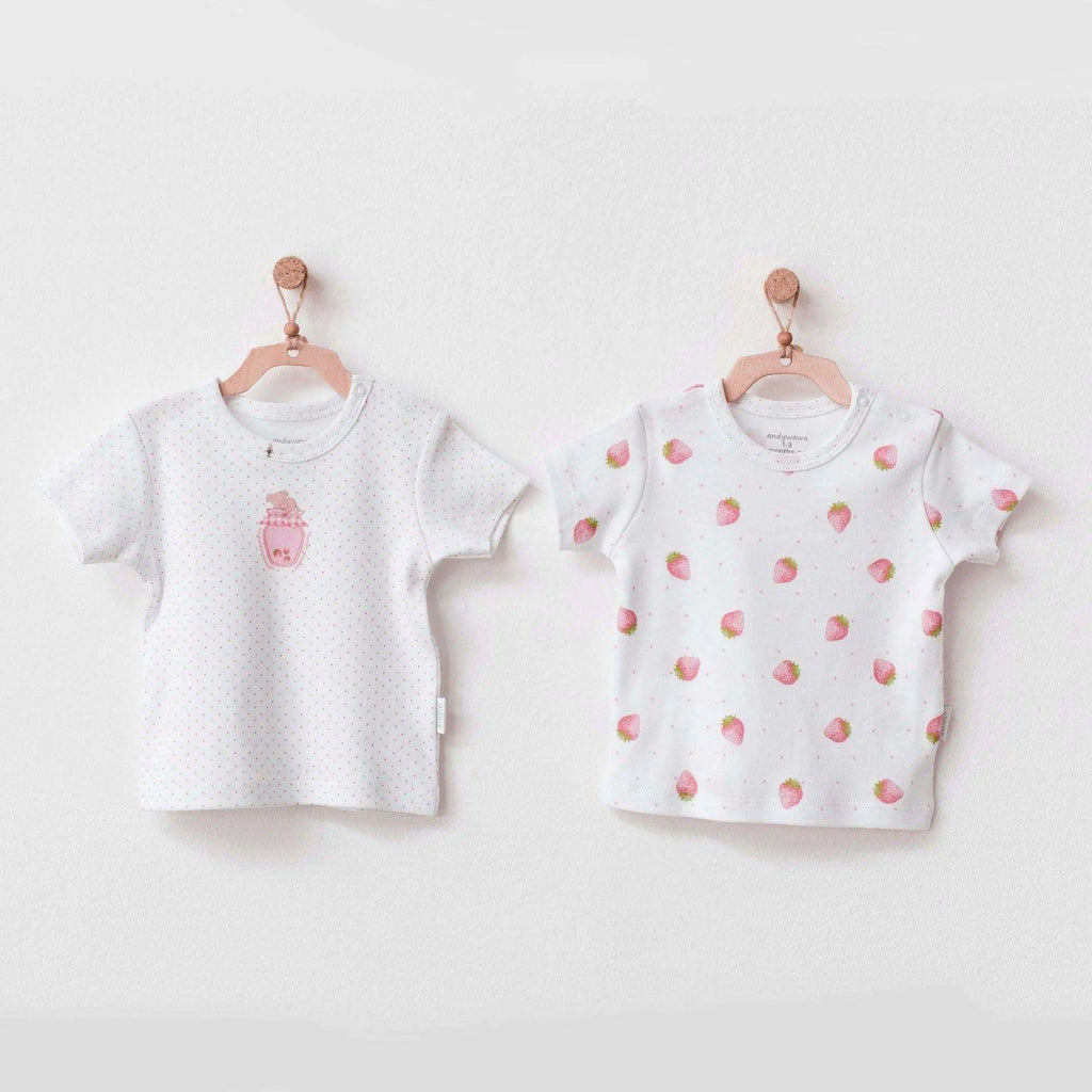 Strawberry Picnic Girl Shirts , Baby Girl Clothes