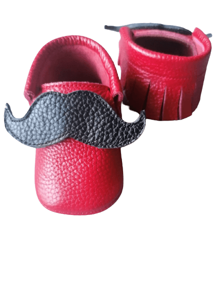 Red Baby Boy Shoe , First Walker Baby Shoes