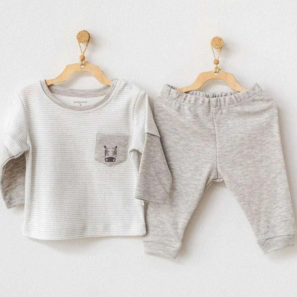 Zebra Baby T-Shirt & Joggers Outfit